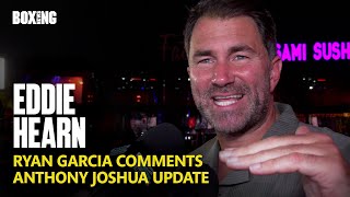 Eddie Hearn On Joshua vs DuboisHrgovic Winner amp Ryan Garcia Comments [upl. by Donnenfeld533]