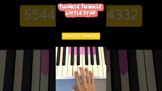 TWINKLE TWINKLE LITTLE STAR  PIANO TUTORIAL   THE STAR  pianoforbeginner pianotutorial [upl. by Iliak]