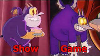 Henchman Game VS Show Comparison [upl. by Ahrens]