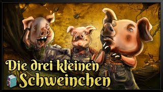 Die drei kleinen Schweinchen 🐷 Englisches Märchen für Kinder u Erwachsene Hörbuch zum Einschlafen [upl. by Sitnalta417]