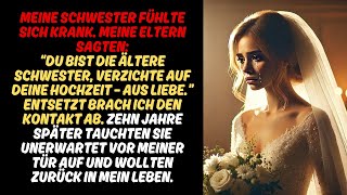 Meine Schwester will meinen Verlobten Meine Eltern beschlossen meine Hochzeit ausfallen zu lassen [upl. by Yenffit]