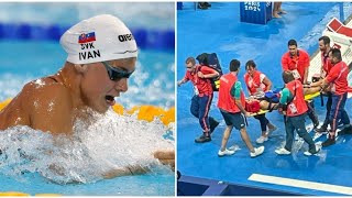 Swimmer Tamara Potocka COLLAPSES Post 200m Medley at 2024 Olympics Shocking Moment [upl. by Selrahcnhoj]