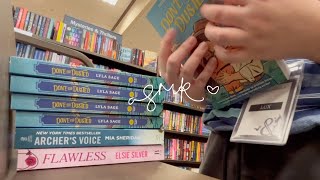 ASMR  as a bookseller 📚 irl asmr fidget toys amp sticker sounds [upl. by Zampino]