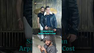 Cost of Salman Khan Panvel Farmhouse Arpita Farms bollywood salmankhan arpitakhan farmhouse [upl. by Aneekal]