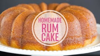 Homemade Rum Cake [upl. by Uokes943]