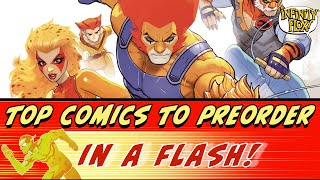 Top Comics to Preorder in a Flash 10 Comics amp Covers to Preorder Now in Just 7 Minutes for 114 [upl. by Friedberg]