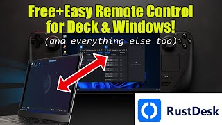 Remote Control Your Steam Deck With A Powerful Free Tool [upl. by Razatlab]