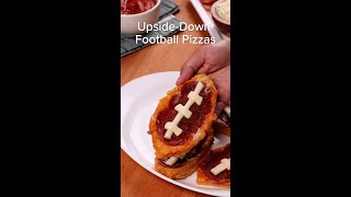 UpsideDown Football Pizzas [upl. by Yznel]