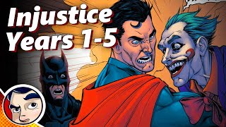 Injustice Year One to Five  Full Story  Comicstorian [upl. by Bela]