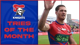 Newcastle Knights Top Tries of September [upl. by Cicily142]