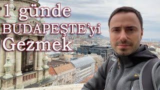 BİR GÜNDE BUDAPEŞTEYİ GEZMEK 4K  BUDAPEŞTEDE GEZİLECEK YERLER [upl. by Monjan]