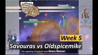 Smogon Premier League Week 5  RUI oldspicemike vs Savouras BIG [upl. by Shae264]