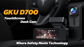 Dont miss this latest 318inch touchscreen GKU D700 dash cam [upl. by Marie-Jeanne898]