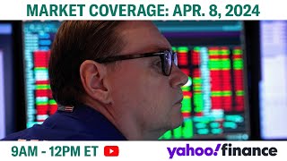 Stock market today Stocks waver as big week for inflation data earnings begins  April 8 [upl. by Anile]