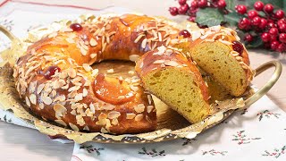 Roscón de Reyes con CALABAZA y MASA MADRE [upl. by Figueroa362]