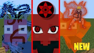 NOVA ATUALIZAÇÃO DA MINHA ADDON DE NARUTO [upl. by Aliuqet]