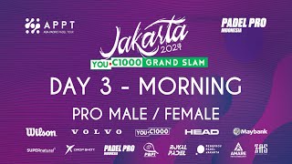 APPT YOUC1000  JAKARTA GRAND SLAM 2024 DAY 3  MORNING [upl. by Craig]