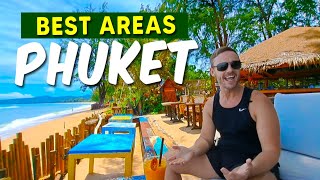 PHUKET AREAS  Where To Stay in Phuket [upl. by Tormoria]