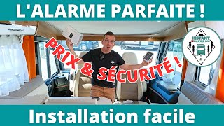 NOUVELLE ALARME  TEST complet de cette alarme pour CAMPING CAR  REMORQUE  Instant CampingCar [upl. by Udell]