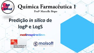 Cálculos in silico de LogP e LogS usando plataformas online e gratuitas [upl. by Adan]