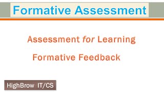 Formative Assessment and Summative Assessment  part1 [upl. by Berte]