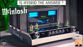 McIntosh MA352 Integrated amplifier REVIEW Is HYBRID the HiFi Answer [upl. by Ammadas]