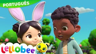 Caça aos Ovos  Desenhos Animados para Bebe  Lellobee [upl. by Edris]