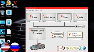 MercedesBenz Installation Vediamo 511 for C4 C5 C6 VXdiag VCX SE Benz  CBF [upl. by Sonaj]