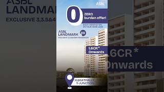 Elevate your living at ASBL Landmark KukatpallyASBLLandmark DreamHome HyderabadHomes Homebuying [upl. by Arie]