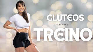 🔴Treino ao vivo para levantar bumbum gluteos em casa Carol Borba [upl. by Vona179]