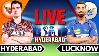 IPL 2024 Live SRH vs LSG Match 57  IPL Live Score amp Commentary  Hyderabad vs Lucknow Live Match [upl. by Oriel760]