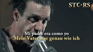 RAMMSTEIN Weisses FleischLyricsSub EspañolLive from Madison Square GardenOfficial Video [upl. by Wivina]