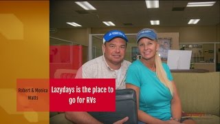 Lazydays Has It All  Lazydays RV Testimonials [upl. by Annayhs]