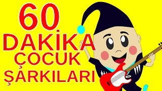 Çocuk Şarkıları 2016  Bebek Şarkıları  60 Dakika Kesintisiz Çizgi Film Çocuk Şarkıları [upl. by Lladnik]