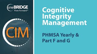 14 Reporting PHMSA Yearly Report and Part FampG Report  Cognitive Integrity Management [upl. by Shanleigh311]