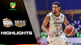 Highlight Satria Muda Pertamina vs Dewa United Banten  Day 2 Week 1 IBL Tokopedia 2024 [upl. by Ttimme955]