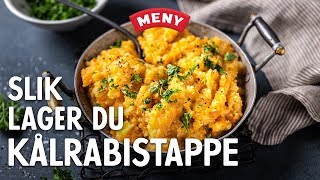 Slik lager du kålrabistappe [upl. by Keefe]