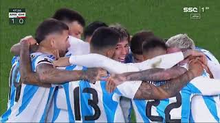 Argentina vs chile today match highlights  Argentina vs chile  live football match today [upl. by Adim167]