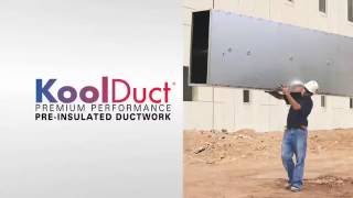 Learn About PreInsulated Commercial Air Duct System  Kingspan KoolDuct Brief System Overview [upl. by Yekcor]