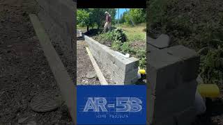 Home improvement Make a drainage for a retaining wall Part 2 12 [upl. by Ury958]