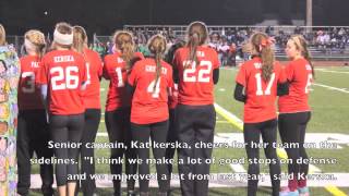 DHS 2013 Powderpuff Football Game [upl. by Nigrom]