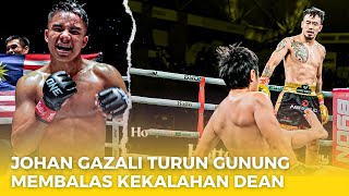 Johan Gazali ingin membalas Kekalahan Dean Hamsah Berlaga di Byon Combat 5 [upl. by Vaientina]