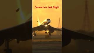 Concorde first flight vs Concorde last flight [upl. by Draude]