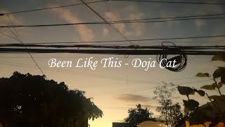 Been Like This  Doja Cat Slowed  Reverb [upl. by Noedig822]