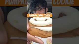 Crumbls Pumpkin Roll Cookies Review CrumblReview CrumblCookies Cookies FoodReview fyp Hungry [upl. by Zilef]