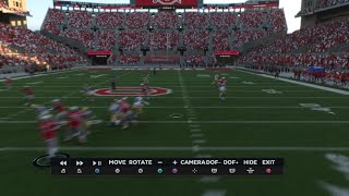 EA SPORTS College Football 25 QB dot to the TE [upl. by Vary778]