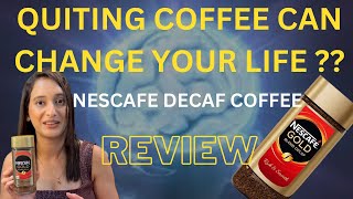 Is coffee Healthy or Unhealthy Nescafe Gold Decaf Coffee Review trending coffee nescafe [upl. by North805]