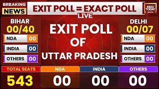 LIVE Uttar Pradesh Exit Poll LIVE  Lok Sabha Exit Poll  India Today Exit Poll LIVE  Exit Poll [upl. by Jessica]