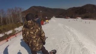 2016131 freestyleSKI in あららぎ高原スキー場 GoPro動画 [upl. by Annemarie]