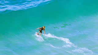 HOW TO CATCH WAVES ON A SKIMBOARD W 3X World Champion Blair Conklin [upl. by Aloek]